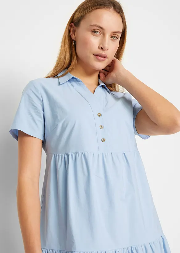 Robe 100% coton avec broderies anglaises, bonprix