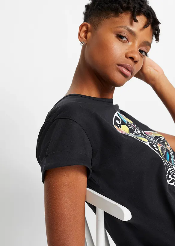 Robe T-shirt 100% coton, bonprix