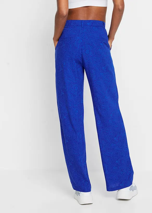 Pantalon palazzo en viscose fluide, bonprix