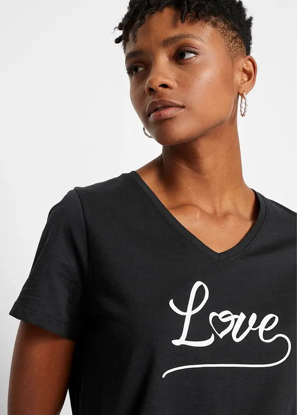 T-shirt &agrave; imprim&eacute;, bonprix