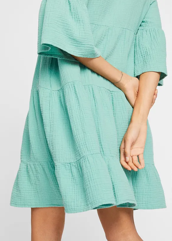 Robe-tunique en mousseline, bonprix