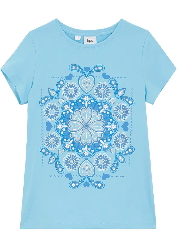 T-shirt fille en coton, bonprix