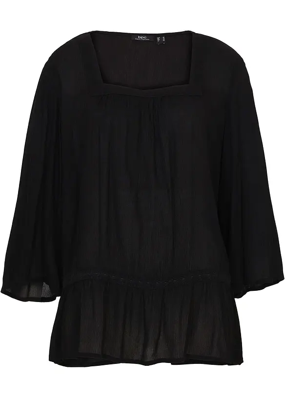 Blouse à encolure carrée, bonprix