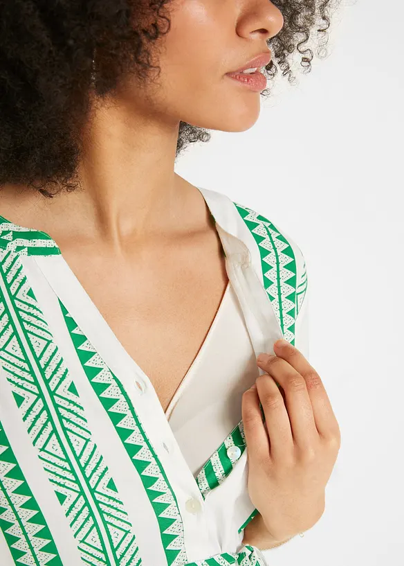 Robe de grossesse et d’allaitement en viscose fluide, bonprix