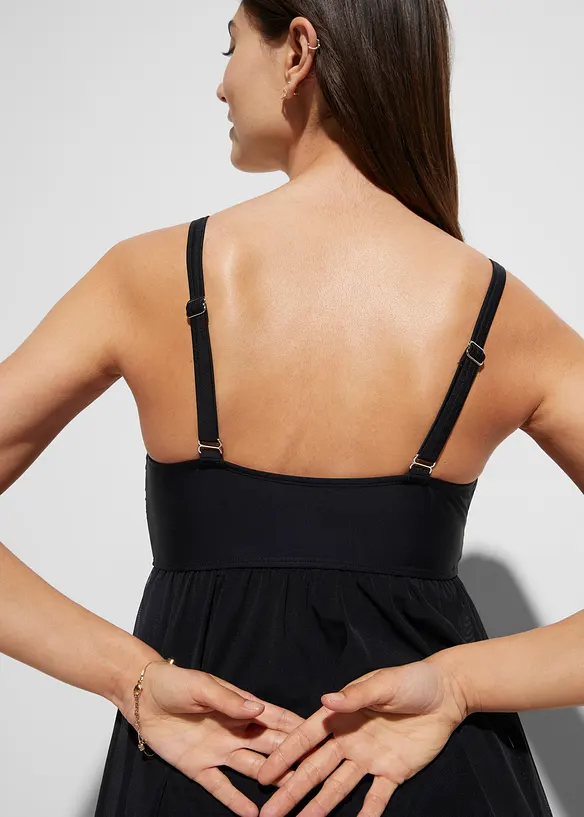 Robe de bain avec mesh transparent, bonprix