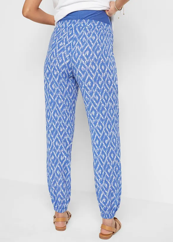 Léger pantalon de grossesse en viscose, loose, bonprix