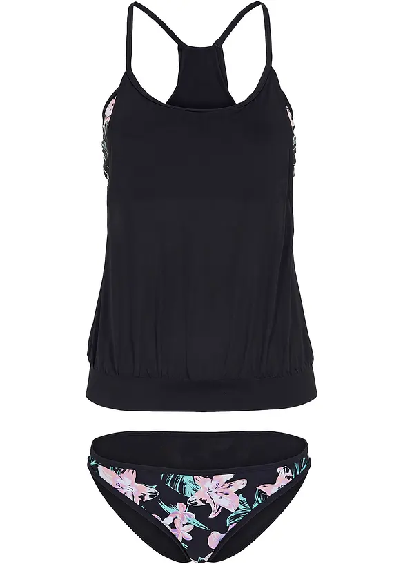 Tankini effet superposé (ens. 2 pces), bonprix