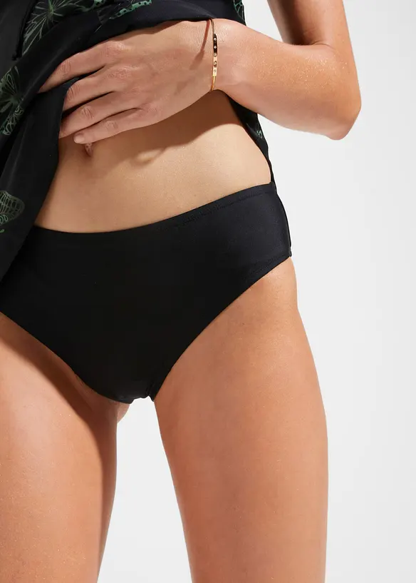 Tankini long &agrave; col V (ens. 2 pces), bonprix