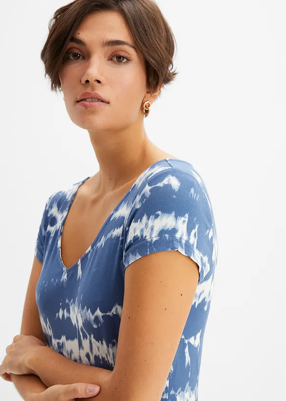 Robe fluide en jersey viscose, bonprix