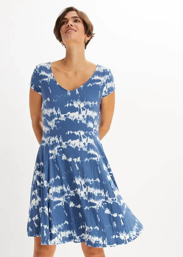 Robe fluide en jersey viscose, bonprix