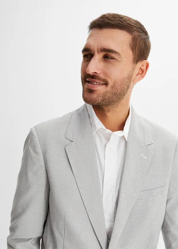 Veste de costume en seersucker, Regular, bonprix