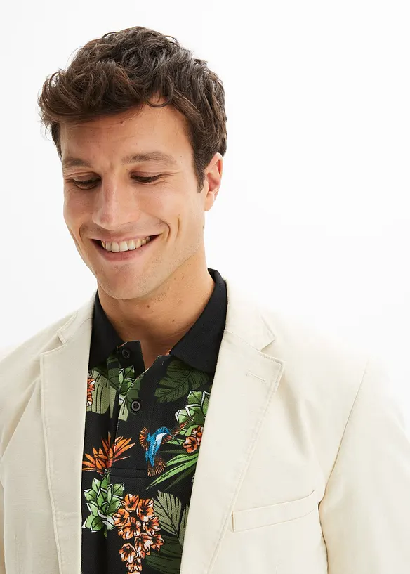 Polo en maille piquée, 100% coton, bonprix