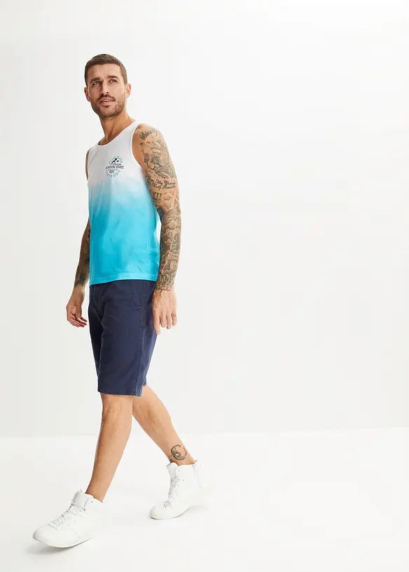 Lot de 2 débardeurs 100% coton, bonprix