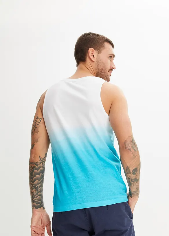 Lot de 2 débardeurs 100% coton, bonprix