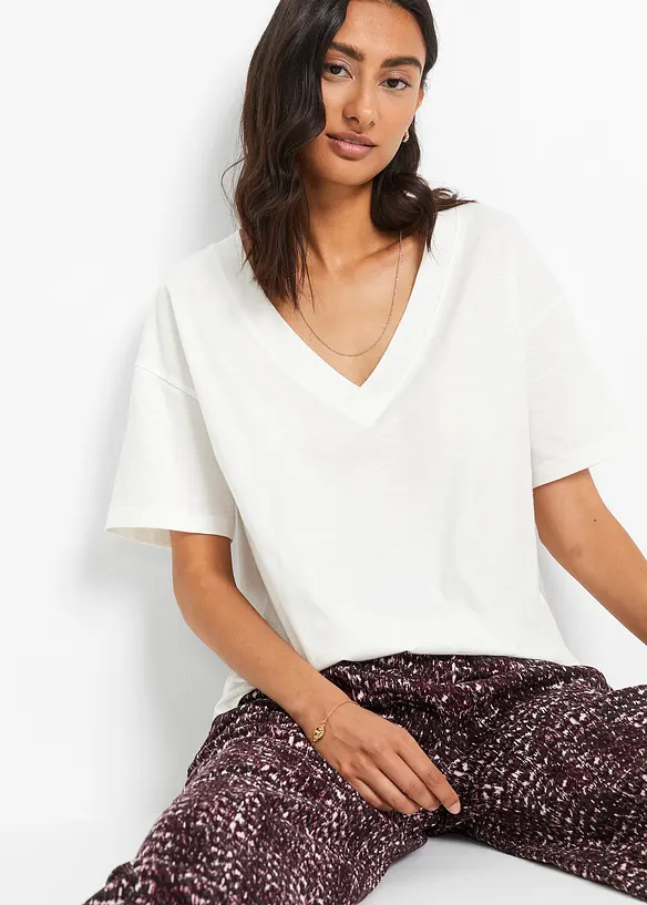 T-shirt oversize 100% coton, bonprix