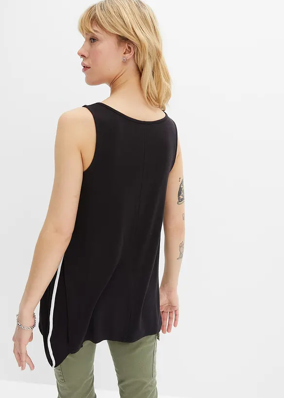 Débardeur long en viscose douce, bonprix