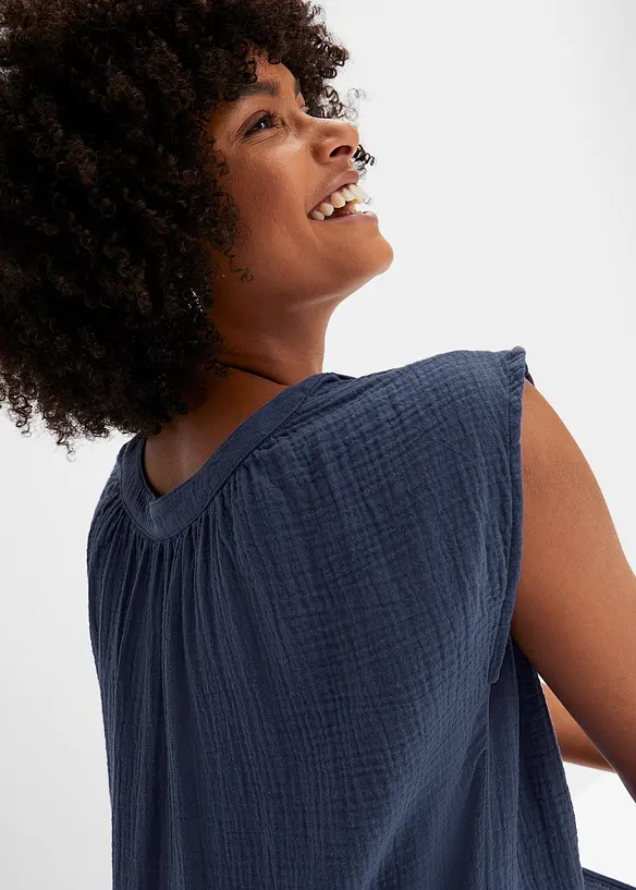 Robe en gaze de coton, bonprix