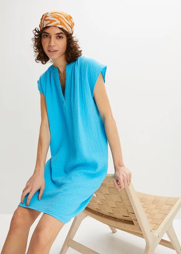 Robe en gaze de coton, bonprix