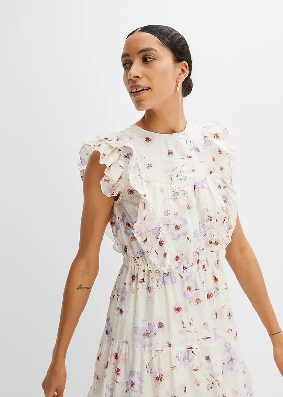 Robe longue 100% coton, bonprix