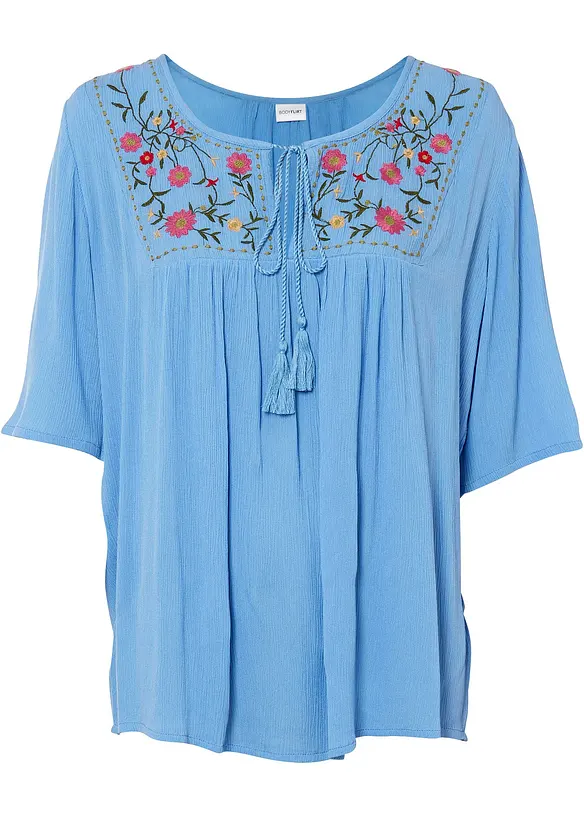 Tunique en viscose froissée, bonprix