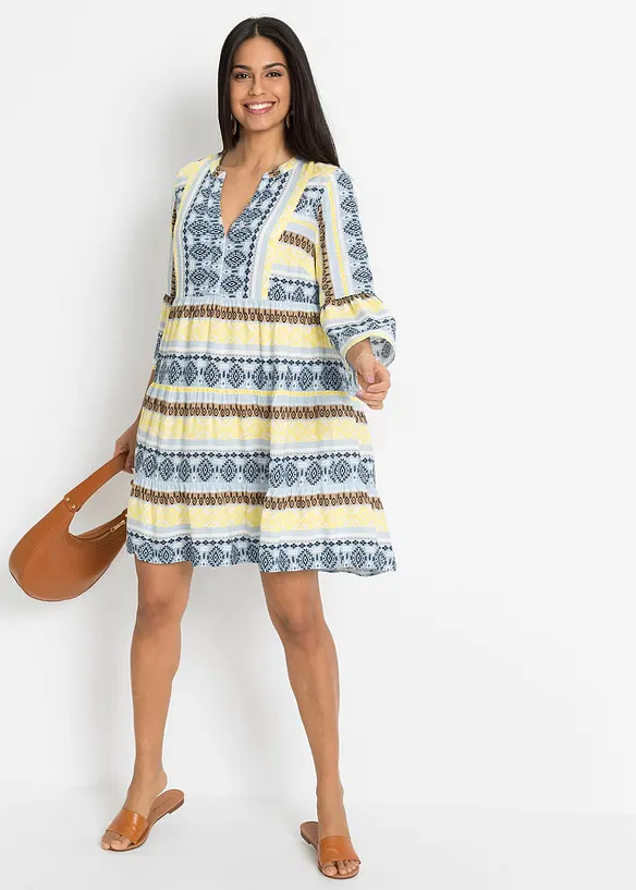 Robe-tunique en viscose fluide, bonprix