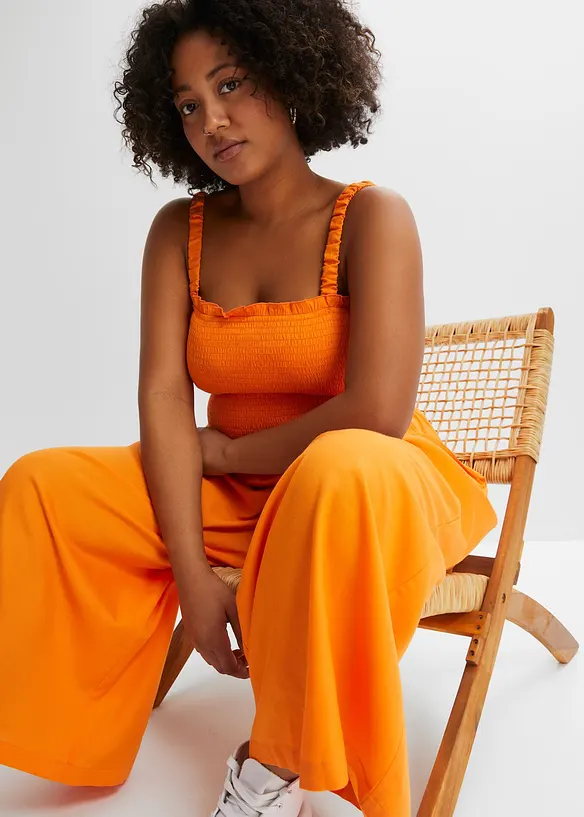 Combi pantalon à jambes larges, bonprix