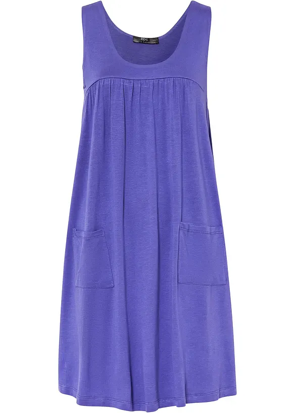 Robe courte en jersey avec poches, bonprix