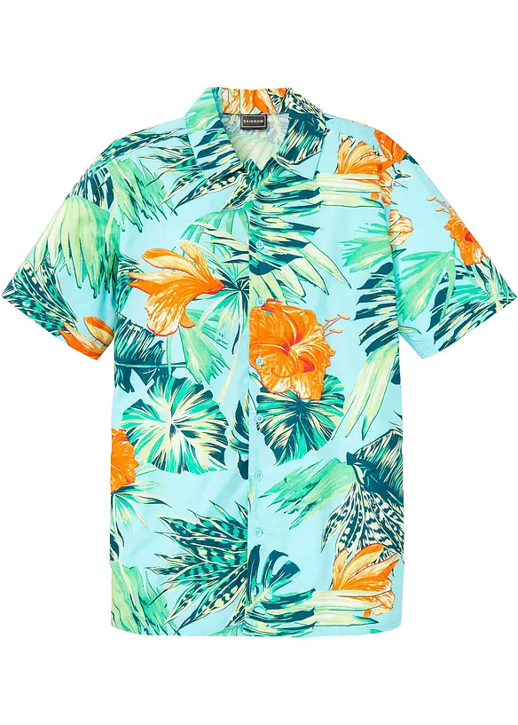 Chemise manches courtes 100% coton, bonprix