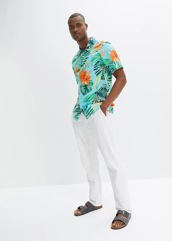 Chemise manches courtes 100% coton, bonprix