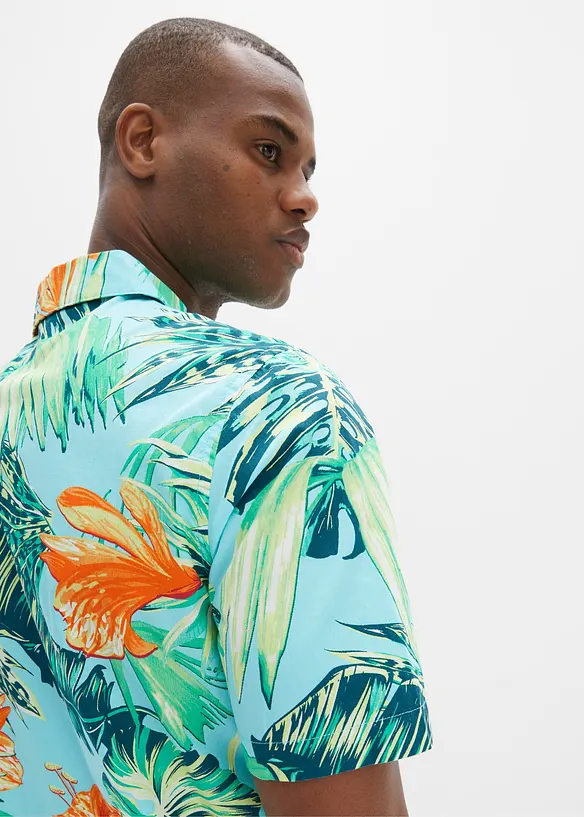 Chemise manches courtes 100% coton, bonprix