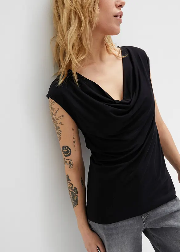 Top en viscose extensible, bonprix