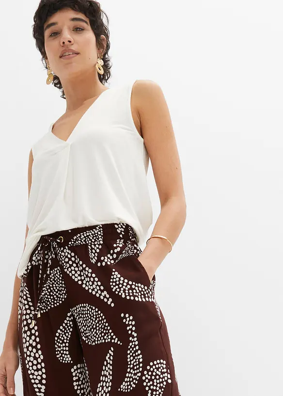 Pantalon Marlène en viscose, bonprix