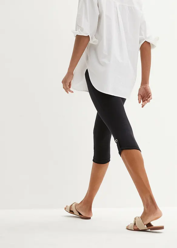 Legging 3/4 en coton, bonprix