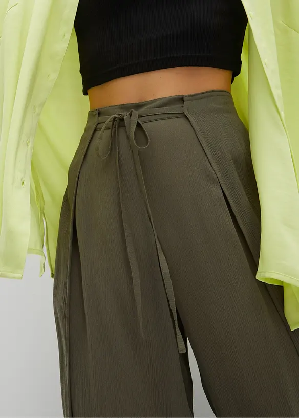 Pantalon fluide en viscose, bonprix