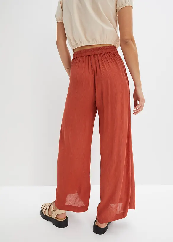 Pantalon fluide en viscose, bonprix