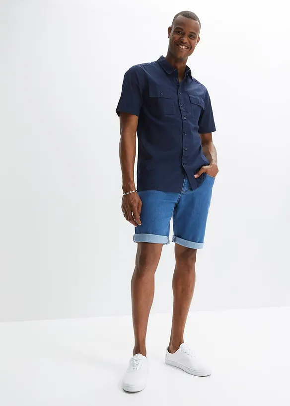 Chemise manches courtes 100&nbsp;% coton, bonprix