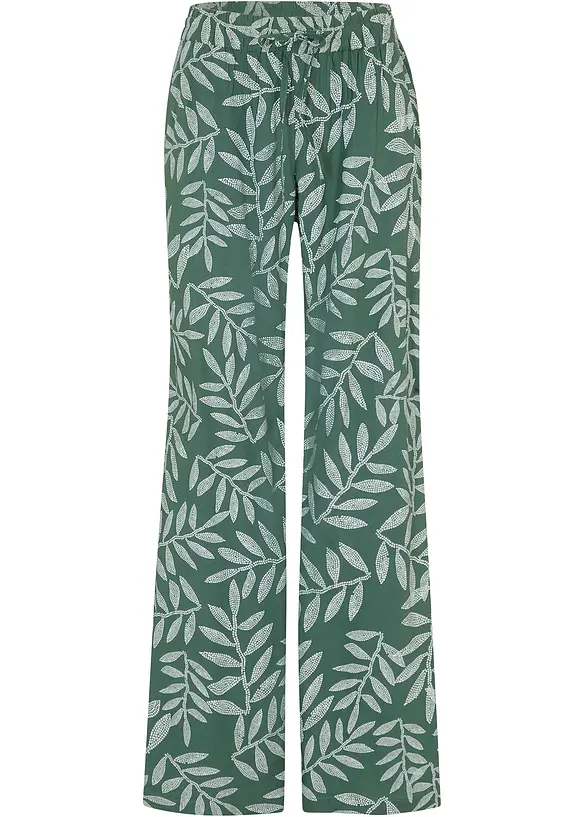 Pantalon palazzo imprimé, bonprix