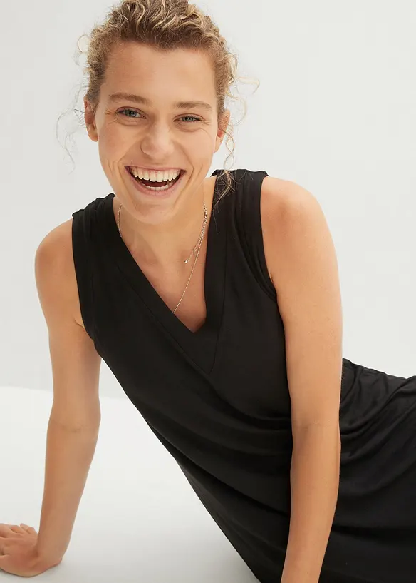 Robe fluide en jersey viscose, bonprix