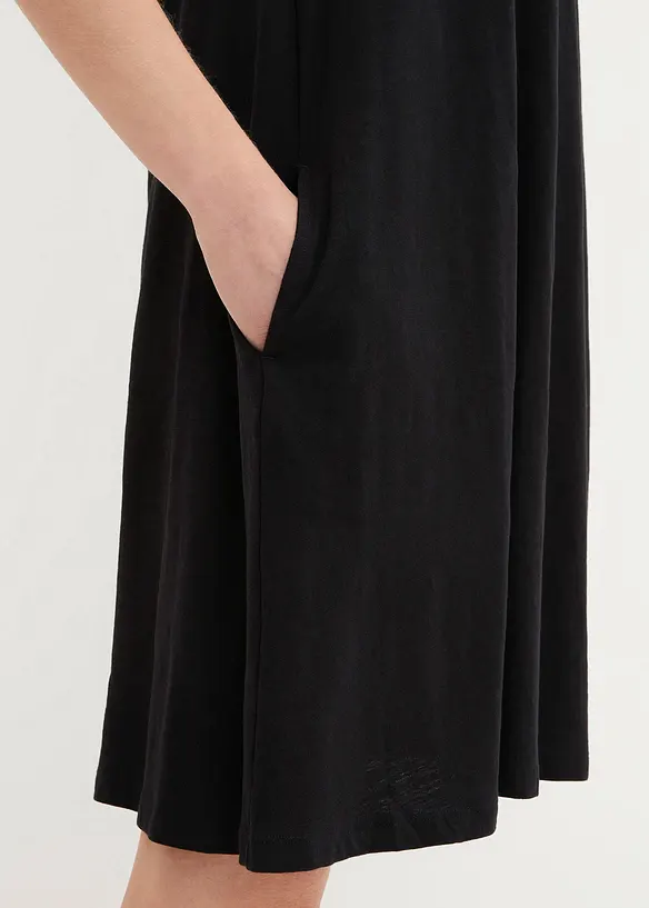 Robe fluide en coton flamm&eacute;, bonprix