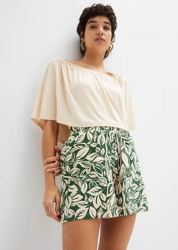 Short en jersey coton extensible, bonprix