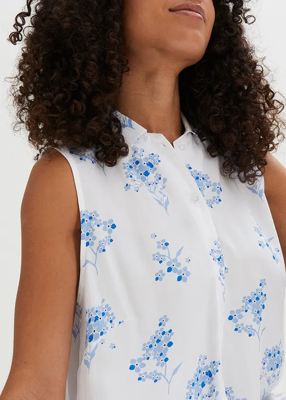 Chemisier sans manches en viscose, bonprix