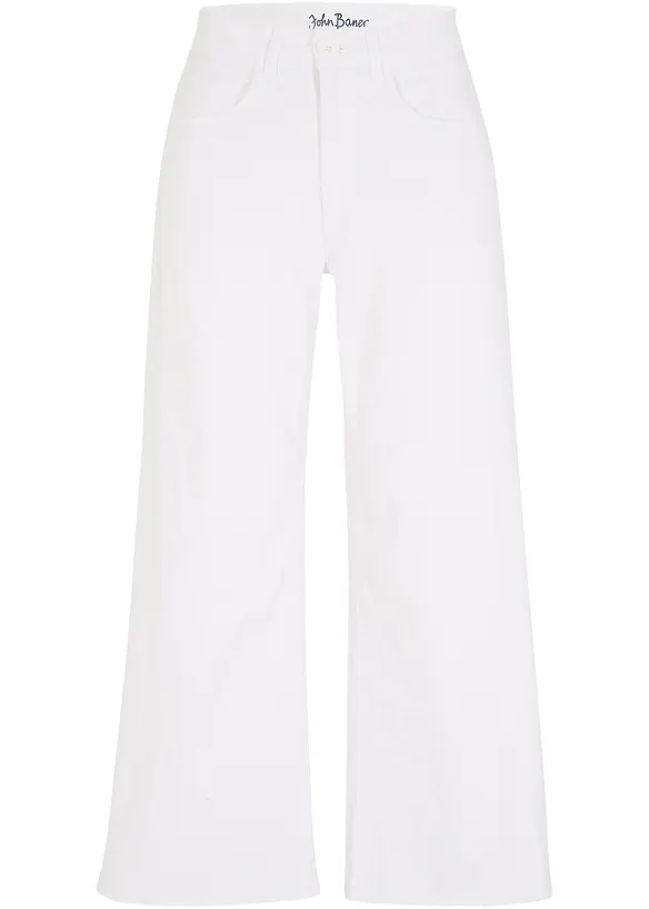 Jean large 7/8 extensible, bonprix