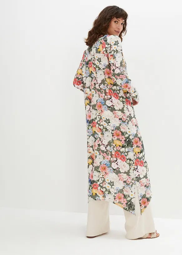 Blouse longue en viscose fluide, bonprix