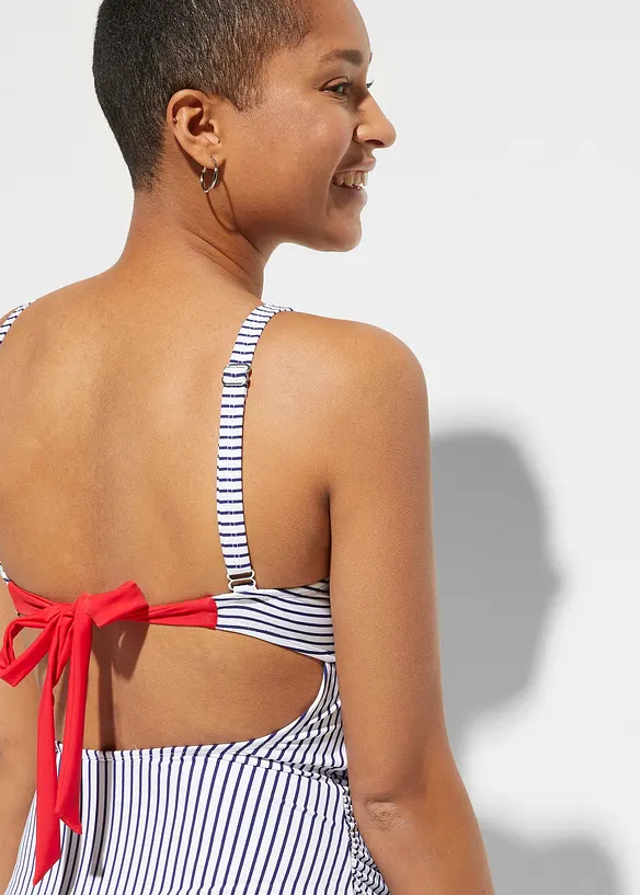 Maillot 1 pièce de grossesse en polyamide recyclé, bonprix