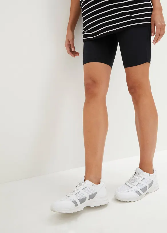 Lot de 2 cyclistes de grossesse en coton, bonprix