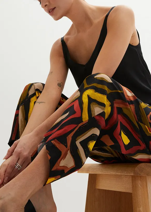 Jupe-culotte en viscose, bonprix