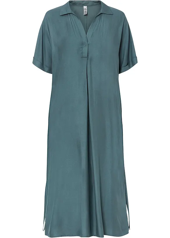 Robe col chemise &agrave; poches, bonprix