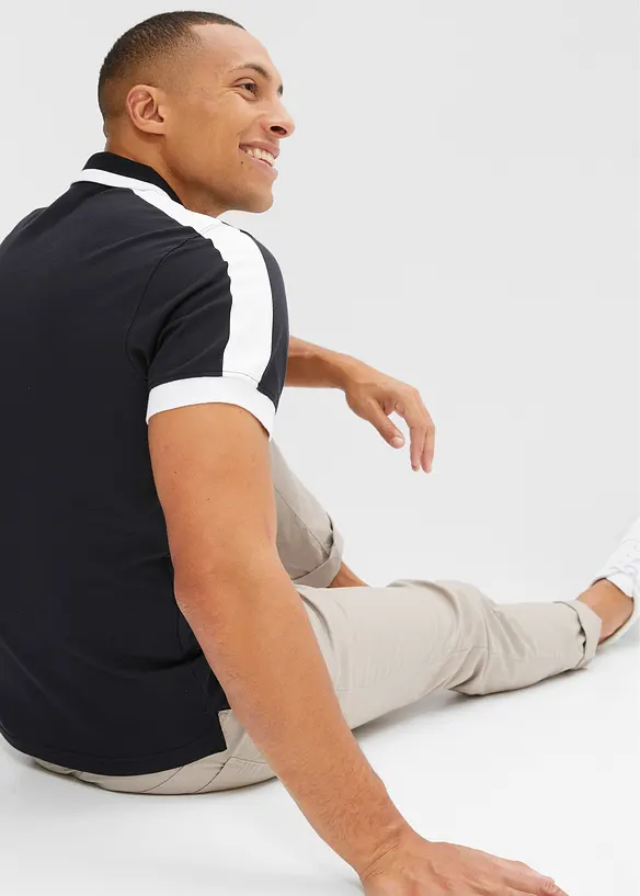 Polo en maille piquée 100% coton, bonprix