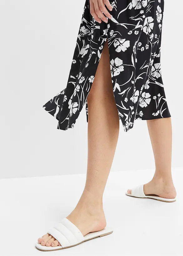 Robe-chemise imprim&eacute;e, bonprix