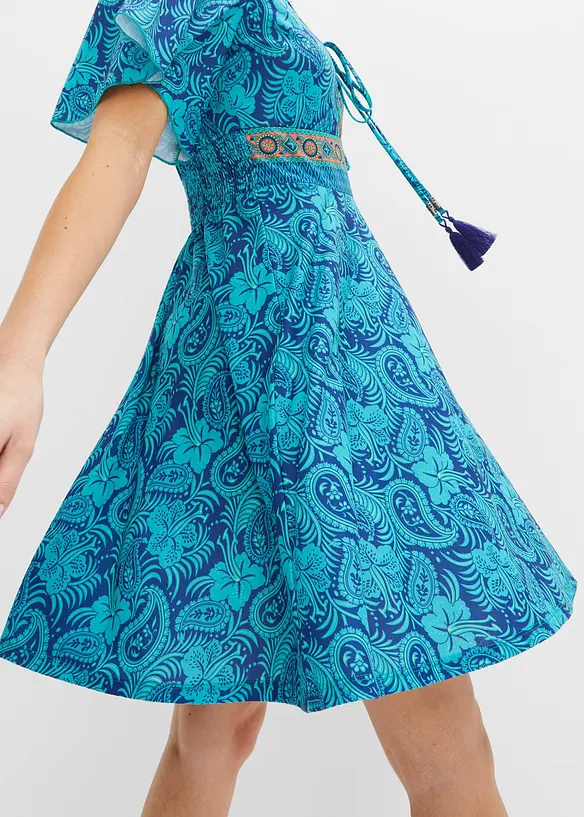 Robe courte imprimée, bonprix